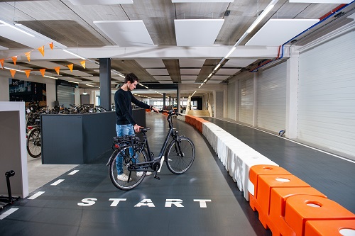 testbaan van 12go biking